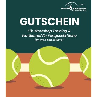 Gutschein Workshop & Wettkampf Fortgeschrittene