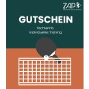 Tischtennis Individuelles Training Gutschein