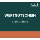 Wertgutschein 25,00€